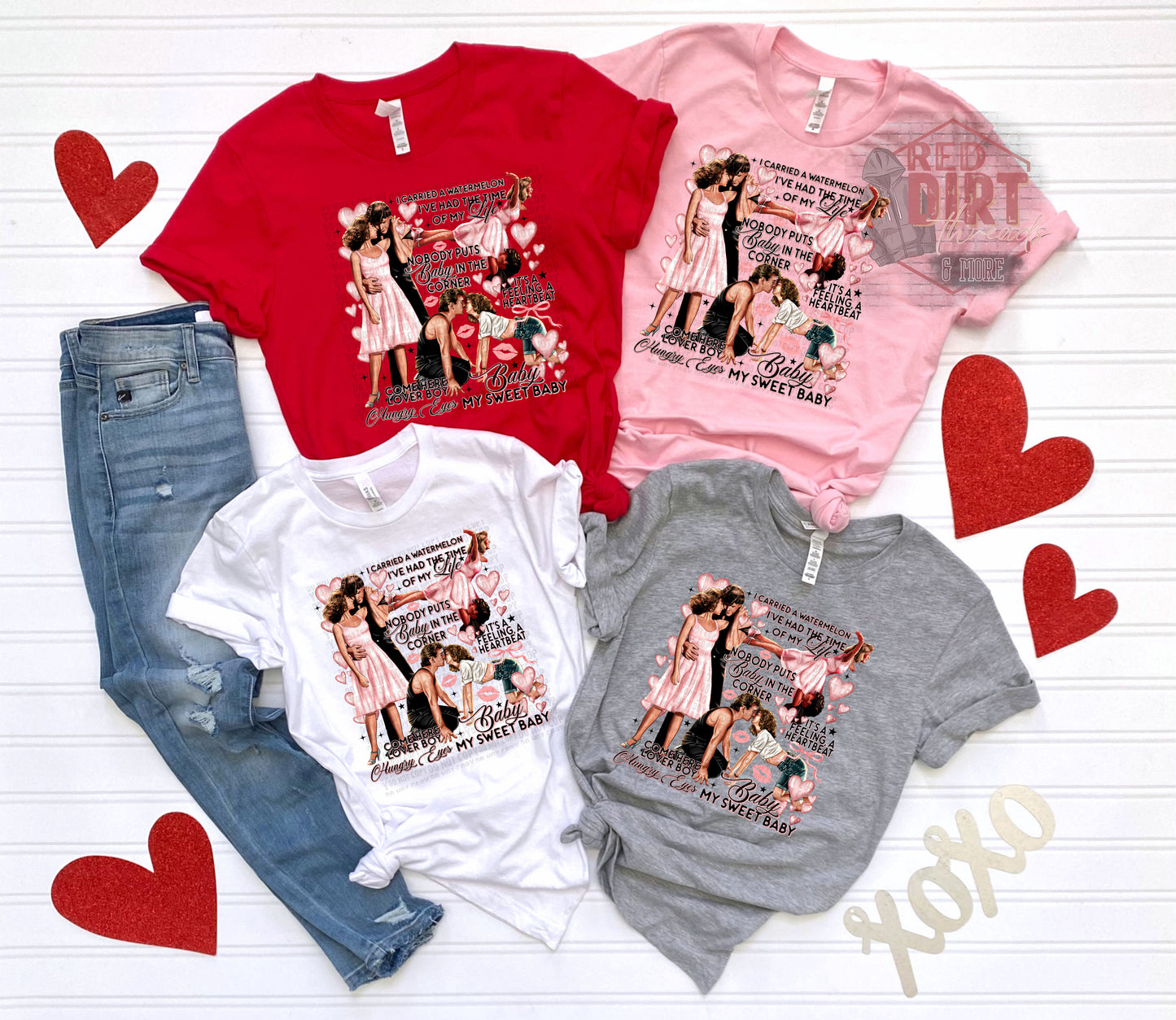 Baby and Johnny DTF Transfer | Trendy Valentine's Day DTF Transfer | Ready to Press | High Quality DTF Transfers | Fast Shipping