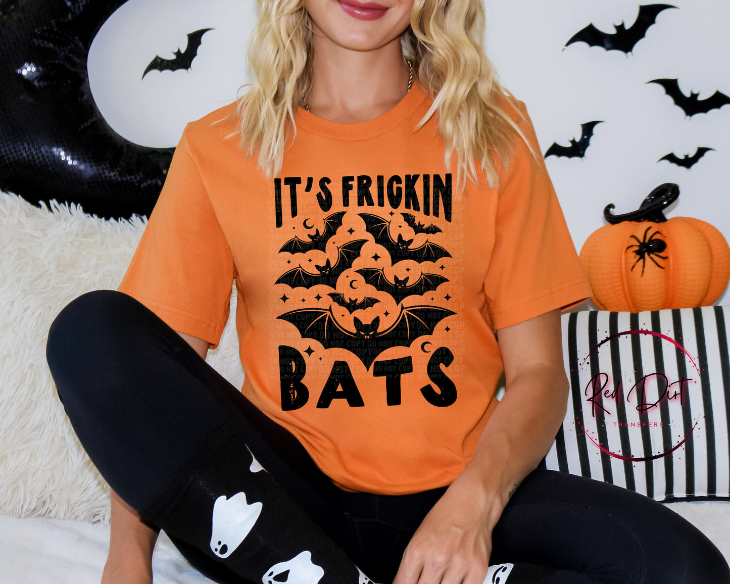 It's Frickin Bats DTF Transfer | Trendy Halloween DTF Transfer | High Quality Image Transfers | Ready to Press | Instant Peel