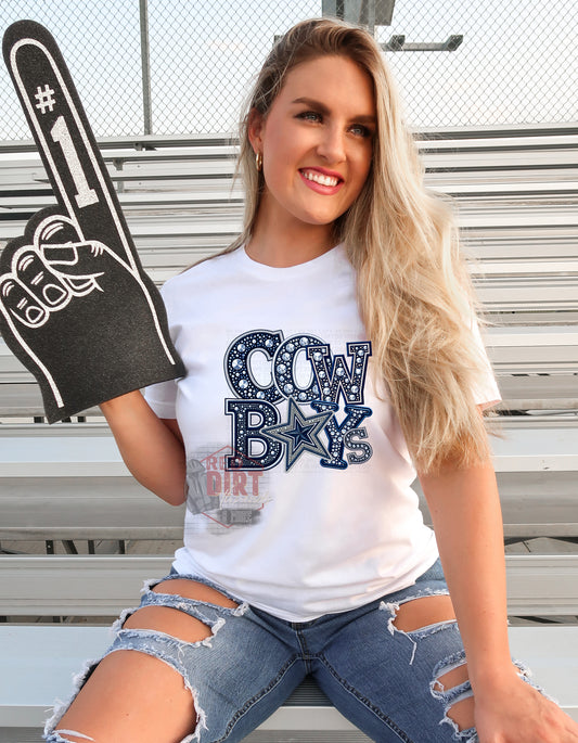 Cowboys DTF Transfer | Trendy School Spirit DTF Transfer | Ready to Press | High Quality DTF Transfers | Fast Shipping)