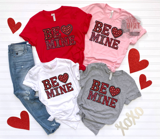 Be Mine T-Shirt | Trendy Valentine's Day Shirt | Fast Shipping | Super Soft Shirts for Men/Women/Kid's