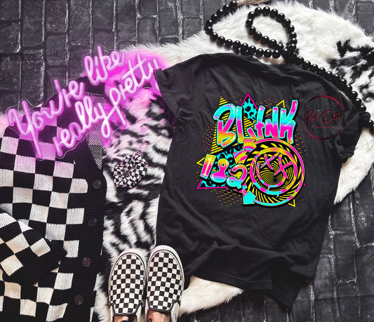 Neon Rock Band B182* DTF Transfer | Trendy Rock Music DTF Transfer | High Quality Image Transfers | Ready to Press | Instant Peel
