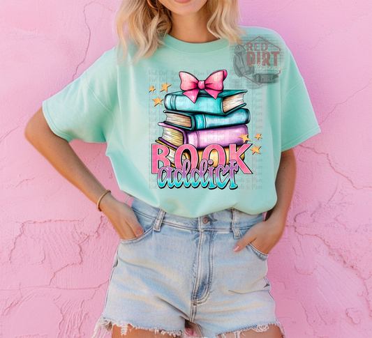Book Addict T-Shirt | Trendy Bookish Shirt | Fast Shipping | Super Soft Shirts for Men/Women/Kid's