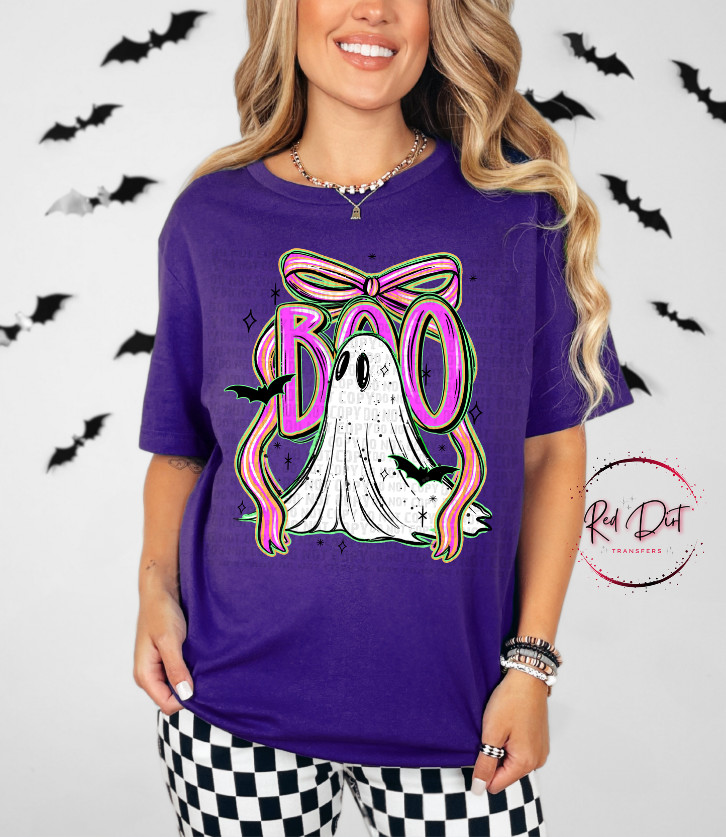 Boo with a Bow T-Shirt | Trendy Halloween Shirt | Fast Shipping | Super Soft Shirts for Men/Women/Kid's