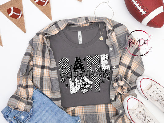 Game Day Buccaneers T-Shirt | Trendy School Spirit Shirt | Fast Shipping | Super Soft Shirts for Men/Women/Kid's