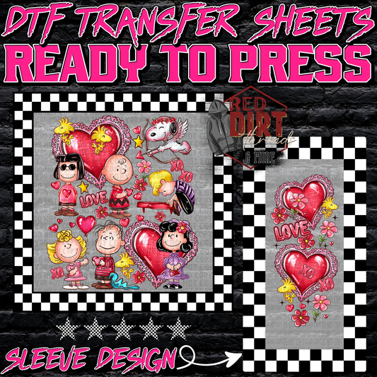 CB Love DTF Transfer | Trendy Valentine's Day DTF Transfer | High Quality Image Transfers | Ready to Press | Fast Shipping