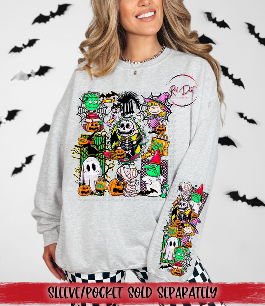 Halloween Charlie DTF Transfer | Trendy Halloween DTF Transfer | High Quality Image Transfers | Ready to Press | Instant Peel
