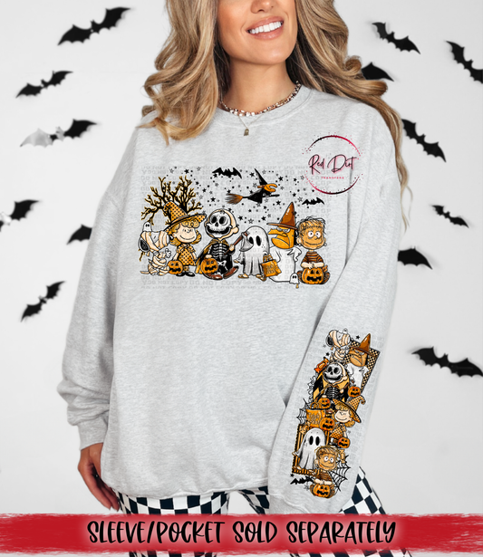 Orange Charlie DTF Transfer | Trendy Halloween DTF Transfer | High Quality Image Transfers | Ready to Press | Instant Peel