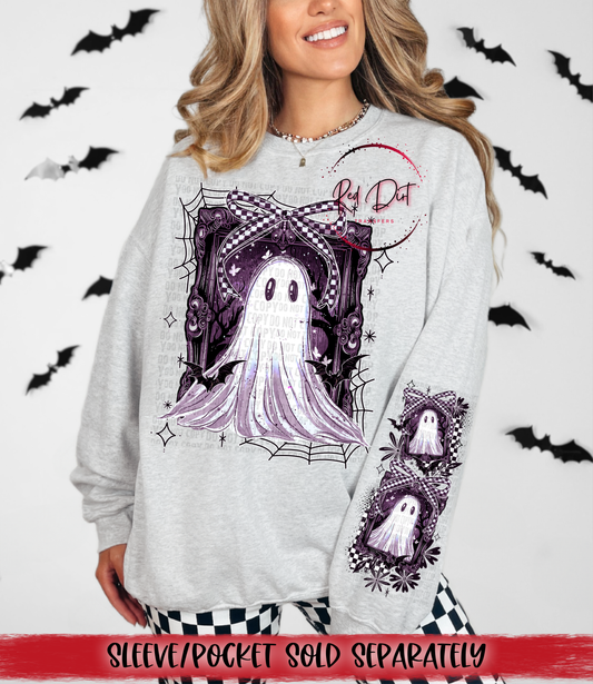 Checkered Bow DTF Transfer | Trendy Halloween DTF Transfer | High Quality Image Transfers | Ready to Press | Instant Peel