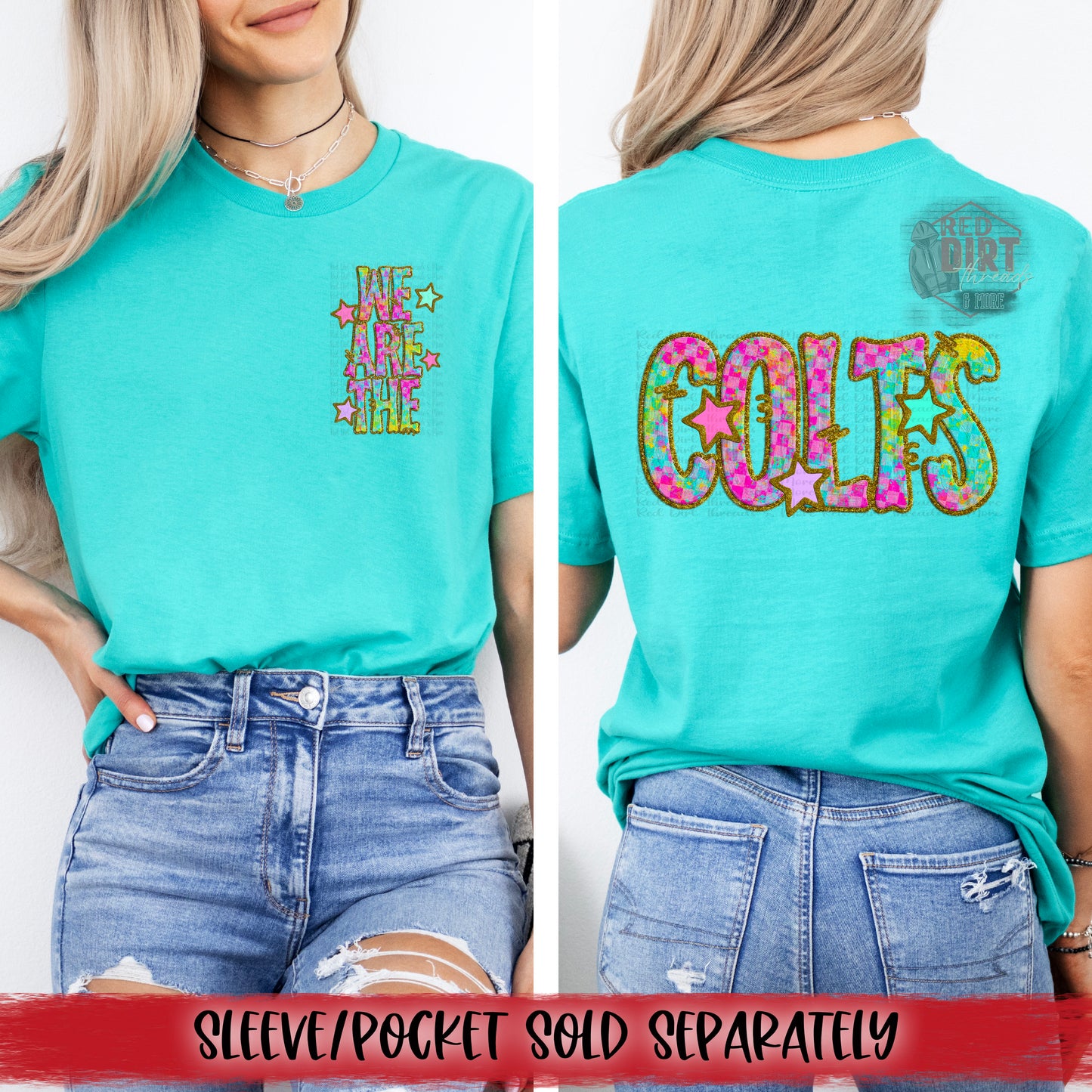 We Are The Colts DTF Transfer | Trendy School Spirit DTF Transfer | High Quality Image Transfers | Ready to Press | Fast Shipping