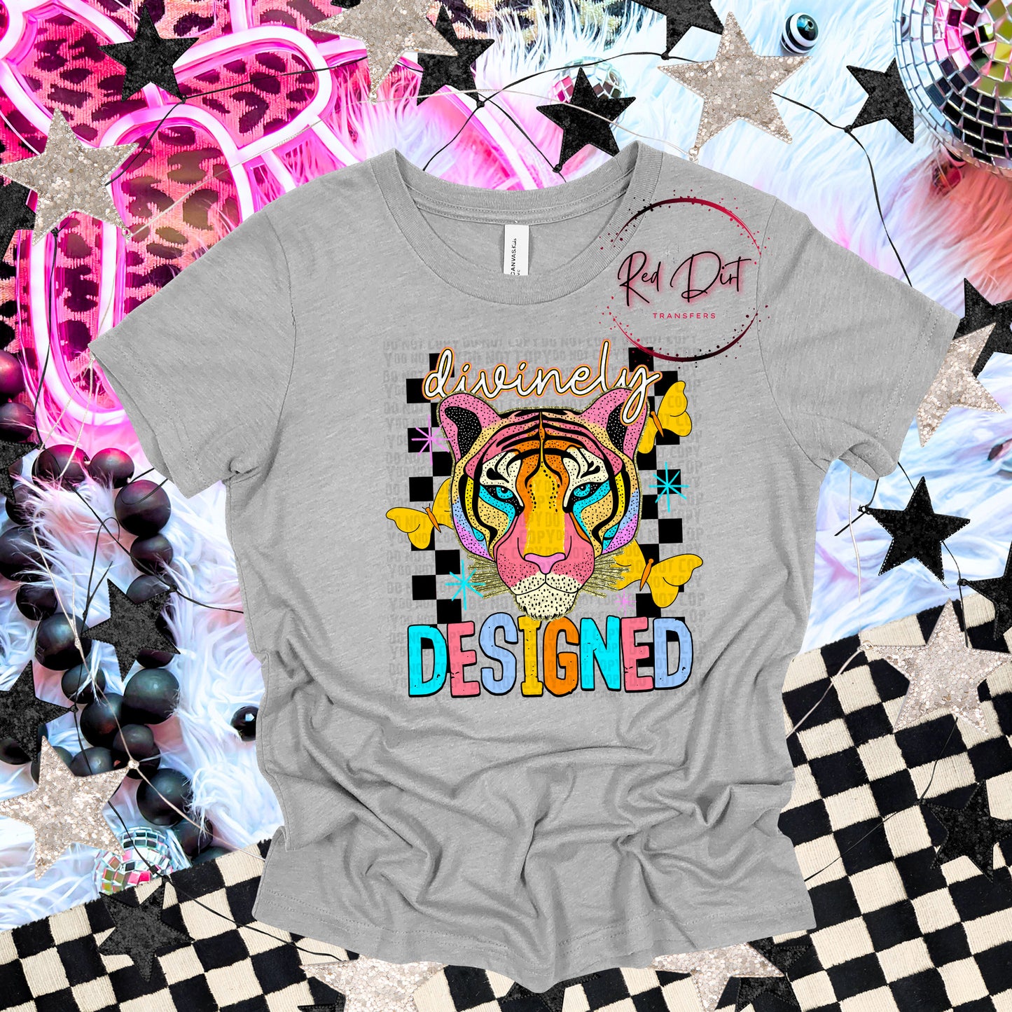 Divinely Designed DTF Transfer | Trendy DTF Transfer | Ready to Press | High Quality DTF Transfers | Instant Peel