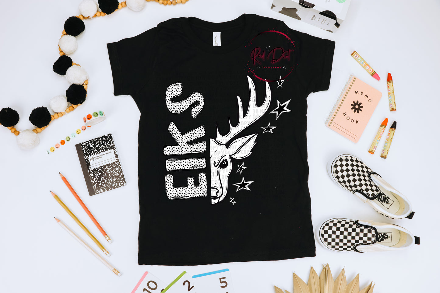 Elks T-Shirt | Trendy School Spirit Shirt | Fast Shipping | Super Soft Shirts for Men/Women/Kid's