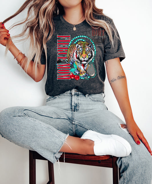 Fierce Mom T-Shirt | Trendy Mom Shirt | Fast Shipping | Super Soft Shirts for Men/Women/Kid's