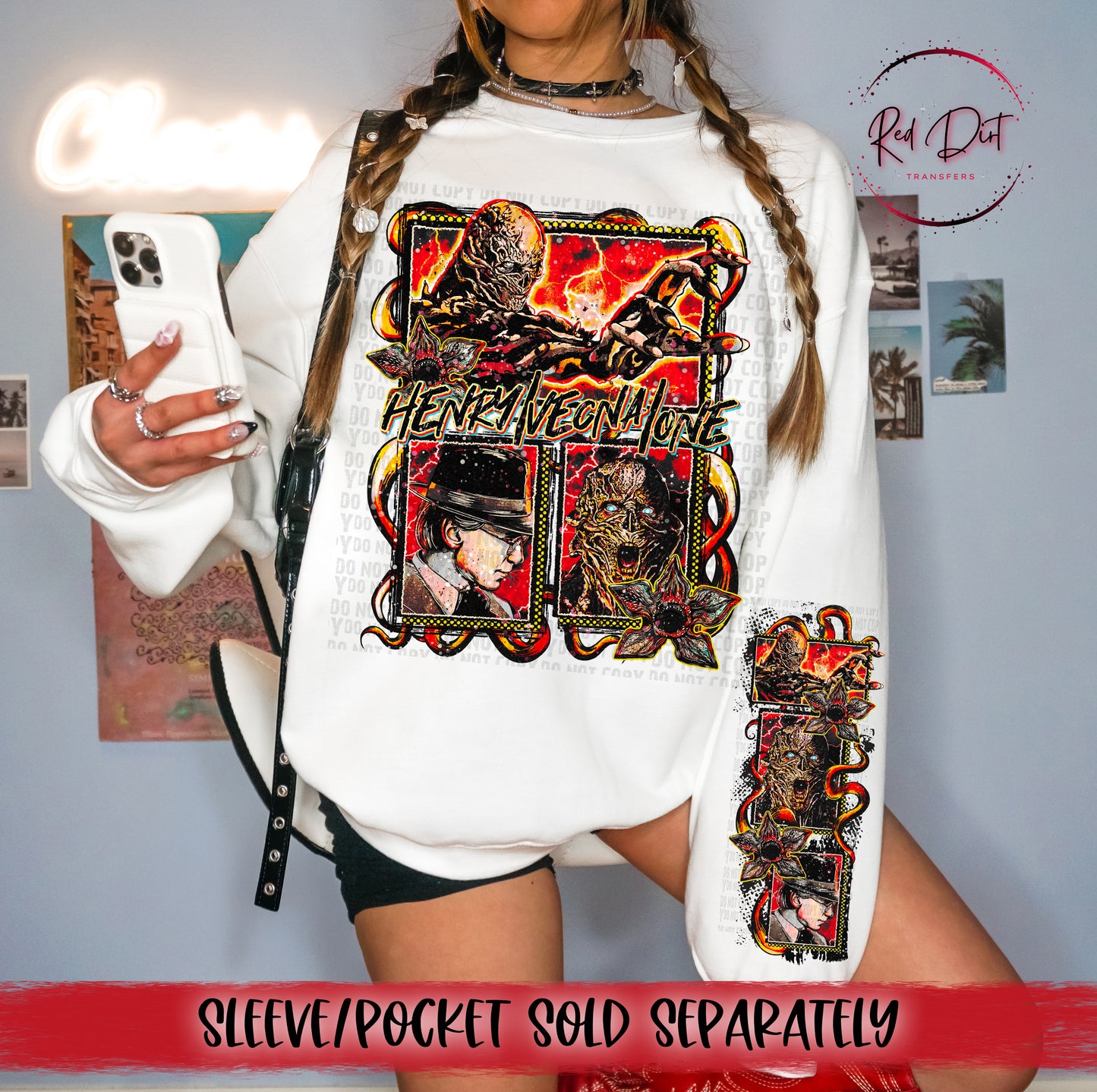 Henry DTF Transfer | Trendy Movie DTF Transfer | High Quality Image Transfers | Ready to Press | Instant Peel