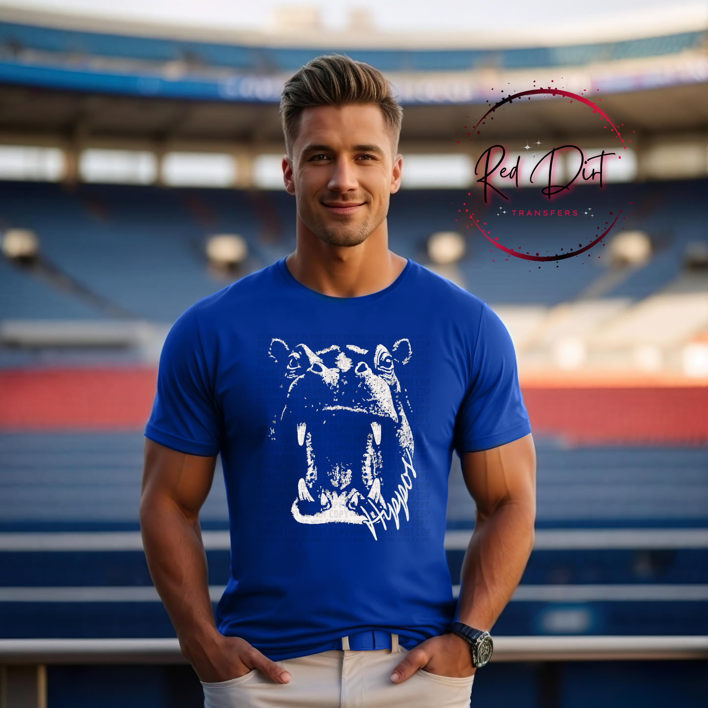 Aggressive Hippos Mascot Shirt, School Spirit Tee, Game Day Shirt, Animal Mascot Shirt, Sports Fan Apparel