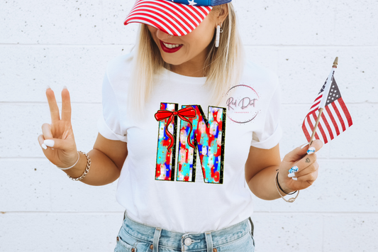 Indiana T-Shirt | Trendy Independence Day Shirt | Fast Shipping | Super Soft Shirts for Men/Women/Kid's