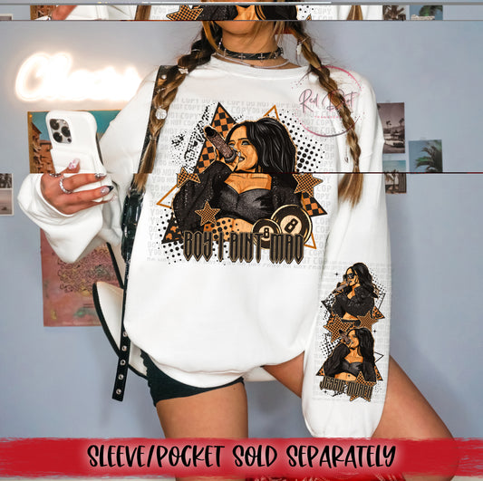 Boy I Ain't Mad DTF Transfer | Trendy Music DTF Transfer | High Quality Image Transfers | Ready to Press | Instant Peel