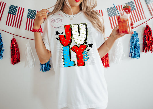July 4th T-Shirt | Trendy Independence Day Shirt | Fast Shipping | Super Soft Shirts for Men/Women/Kid's