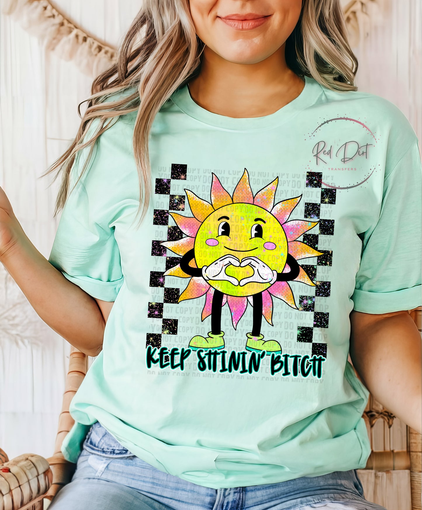 Keep Shinin' Bitch T-Shirt | Trendy Uplifting Shirt | Fast Shipping | Super Soft Shirts for Men/Women/Kid's