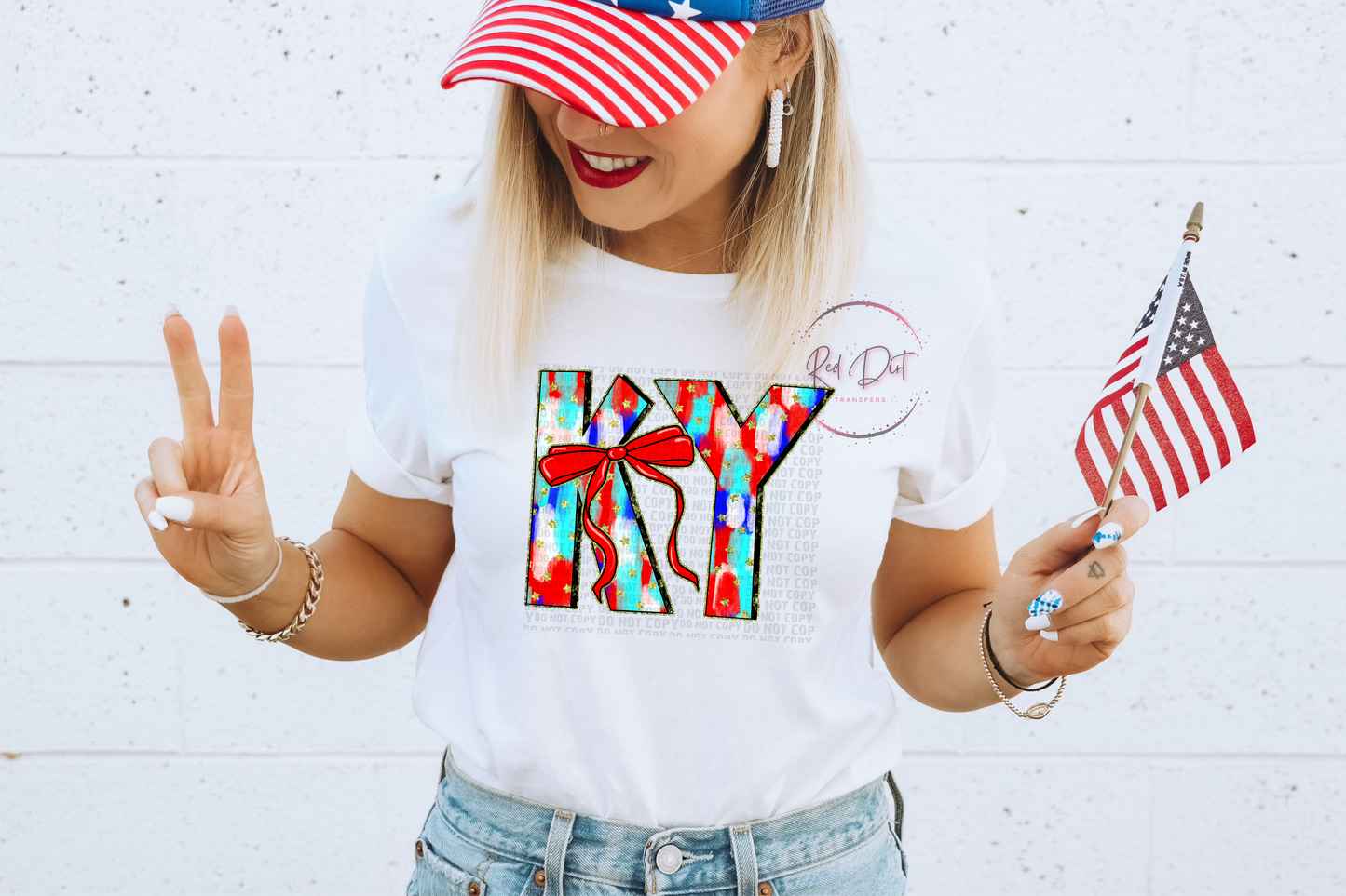 Kentucky DTF Transfer | Trendy Independence Day DTF Transfer | High Quality Image Transfers | Ready to Press | Fast Shipping