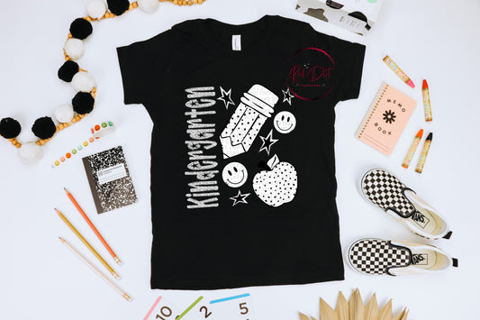 Kindergarten Dots T-Shirt | Trendy School Shirt | Fast Shipping | Super Soft Shirts for Men/Women/Kid's