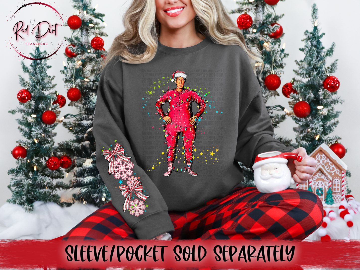 Kris Kringle DTF Transfer | Trendy Christmas DTF Transfer | High Quality Image Transfers | Ready to Press | Instant Peel