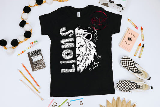 Lions T-Shirt | Trendy School Spirit Shirt | Fast Shipping | Super Soft Shirts for Men/Women/Kid's