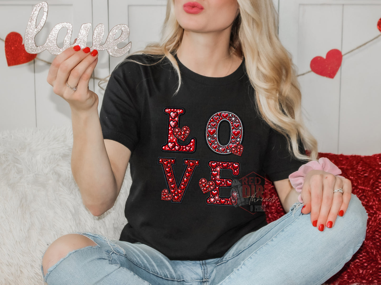 Love DTF Transfer | Trendy Valentine's Day DTF Transfer | Ready to Press | High Quality DTF Transfers | Fast Shipping