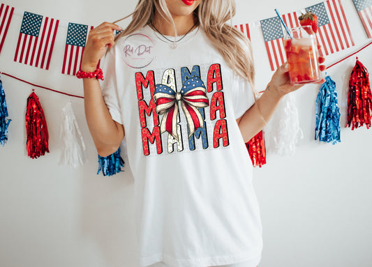 Mama T-Shirt | Trendy Independence Day Shirt | Fast Shipping | Super Soft Shirts for Men/Women/Kid's