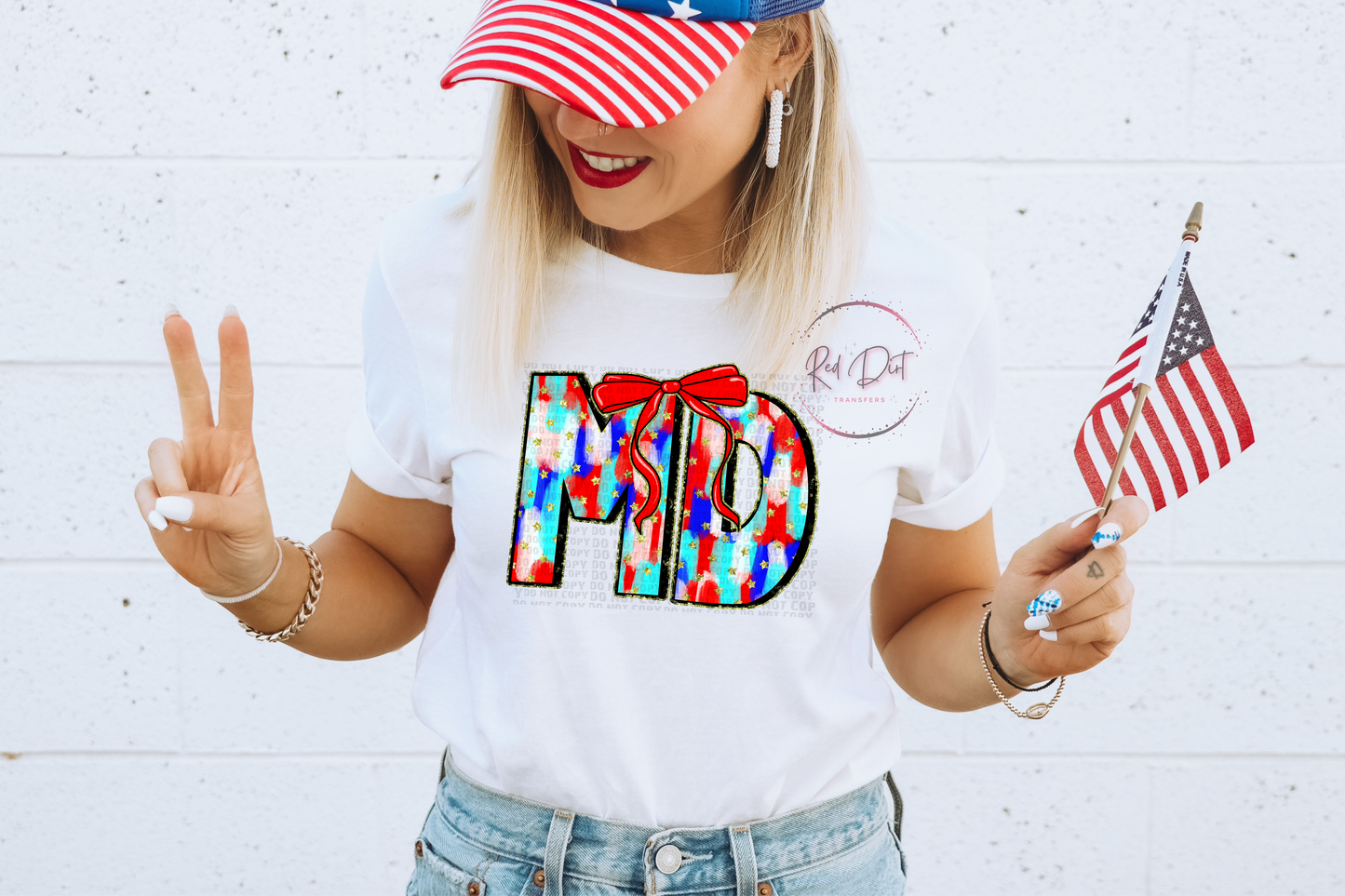 Maryland DTF Transfer | Trendy Independence Day DTF Transfer | High Quality Image Transfers | Ready to Press | Fast Shipping