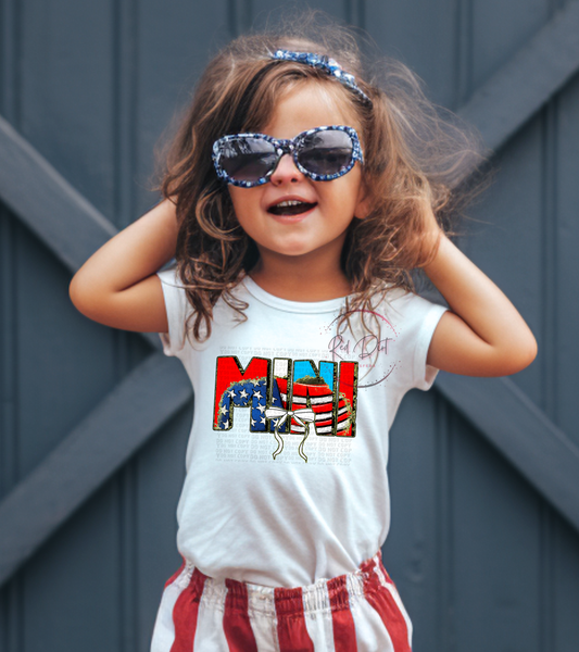 Mini T-Shirt | Trendy Independence Day Shirt | Fast Shipping | Super Soft Shirts for Men/Women/Kid's