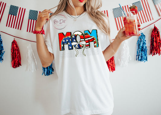 Mom T-Shirt | Trendy Independence Day Shirt | Fast Shipping | Super Soft Shirts for Men/Women/Kid's