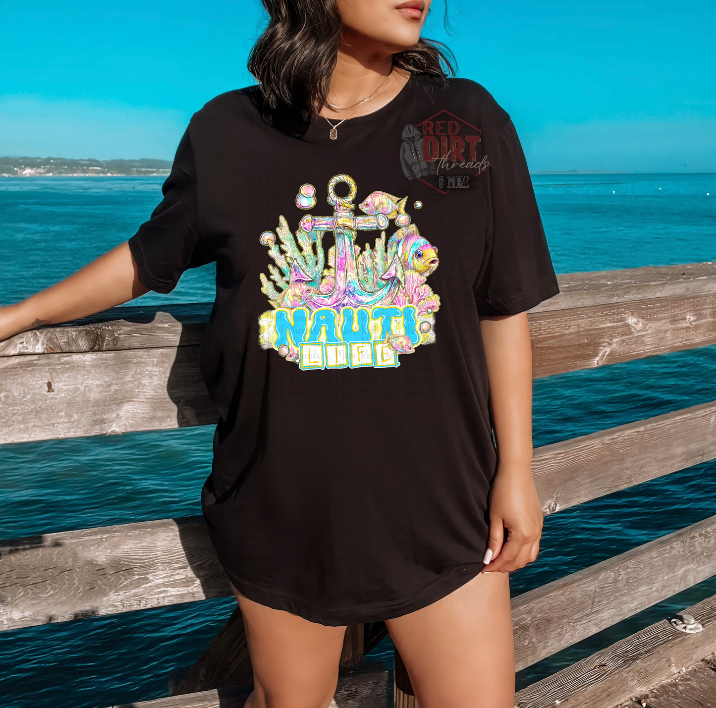 Nauti Life DTF Transfer | Trendy Summer DTF Transfer | High Quality Image Transfers | Ready to Press | Fast Shipping