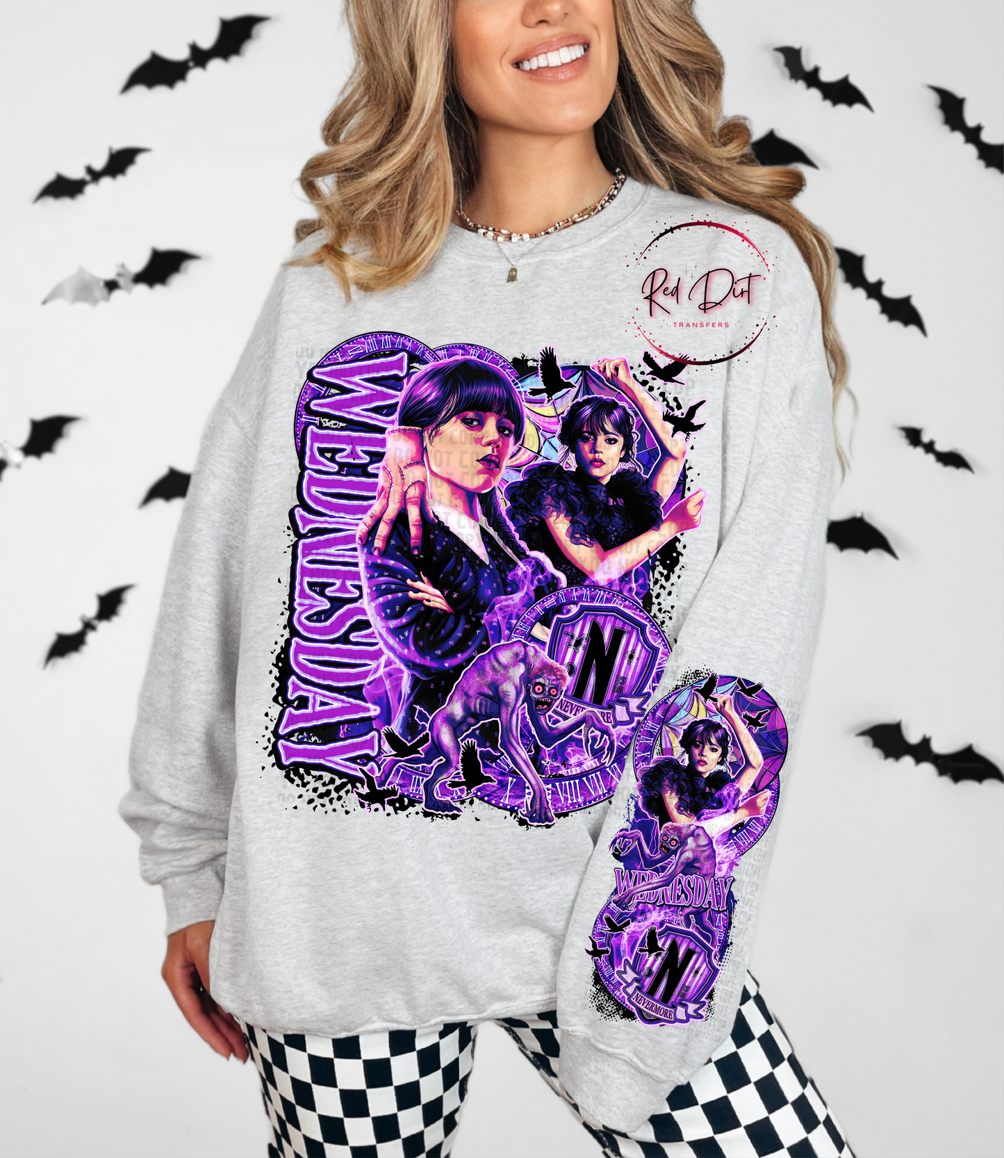 Nevermore Brighter Sweat Shirt | Trendy TV Series Hoodie | Fast Shipping | Super Soft Shirts for Women