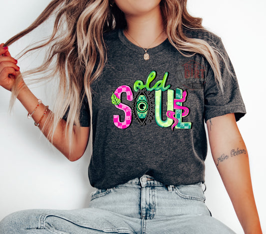Old Soul T-Shirt | Trendy Shirt | Fast Shipping | Super Soft Shirts for Men/Women/Kid's | Bella Canvas