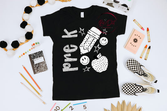 Pre-K Dots T-Shirt | Trendy School Shirt | Fast Shipping | Super Soft Shirts for Men/Women/Kid's