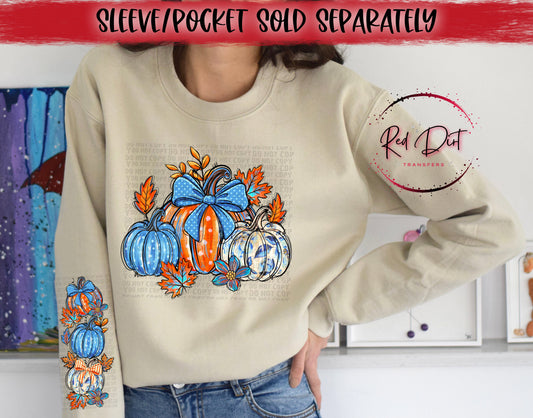 Fall Pumpkins DTF Transfer | Trendy Fall DTF Transfer | High Quality Image Transfers | Ready to Press | Instant Peel