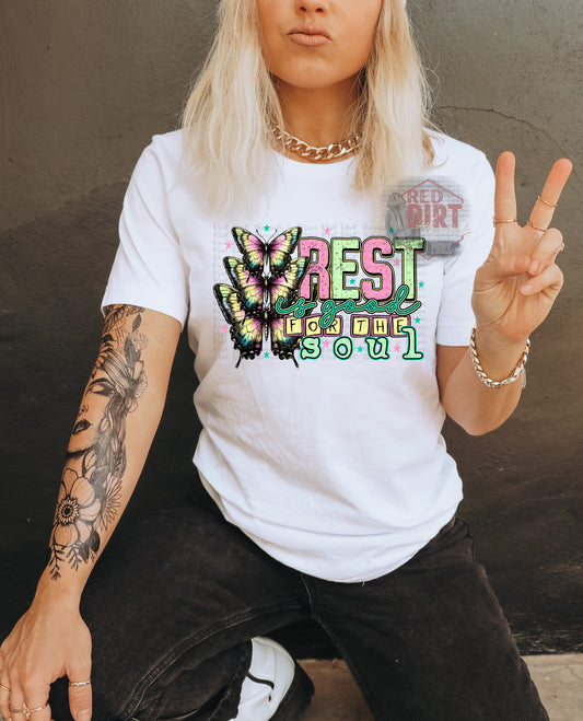 Rest is Good For The Soul T-Shirt | Trendy Shirt | Fast Shipping | Super Soft Shirts for Men/Women/Kid's