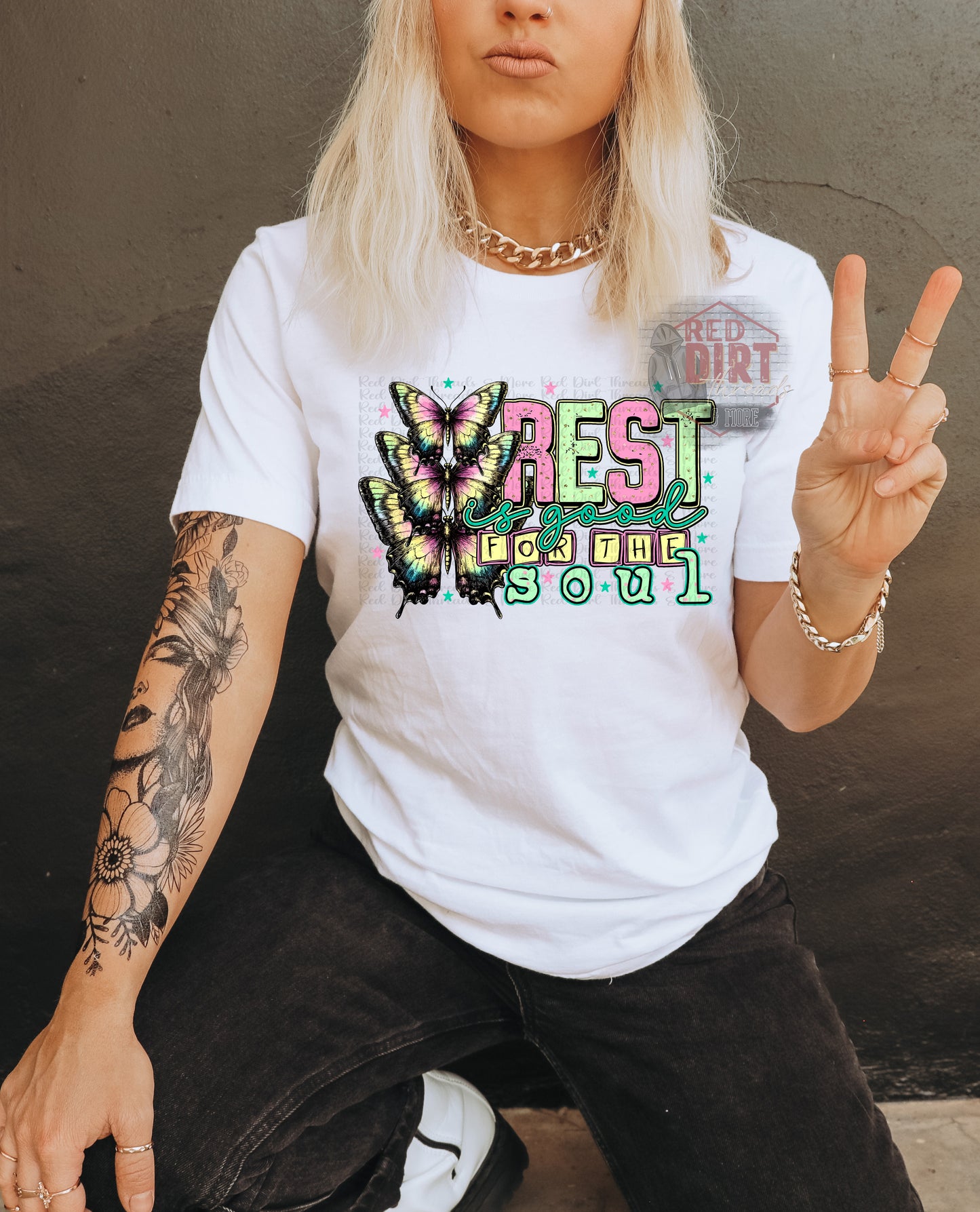 Rest is Good For The Soul DTF Transfer | Trendy DTF Transfer | High Quality Image Transfers | Ready to Press | Fast Shipping