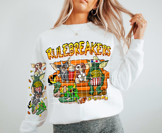 Rulebreakers DTF Transfer | Trendy Movie DTF Transfer | High Quality Image Transfers | Ready to Press | Fast Shipping