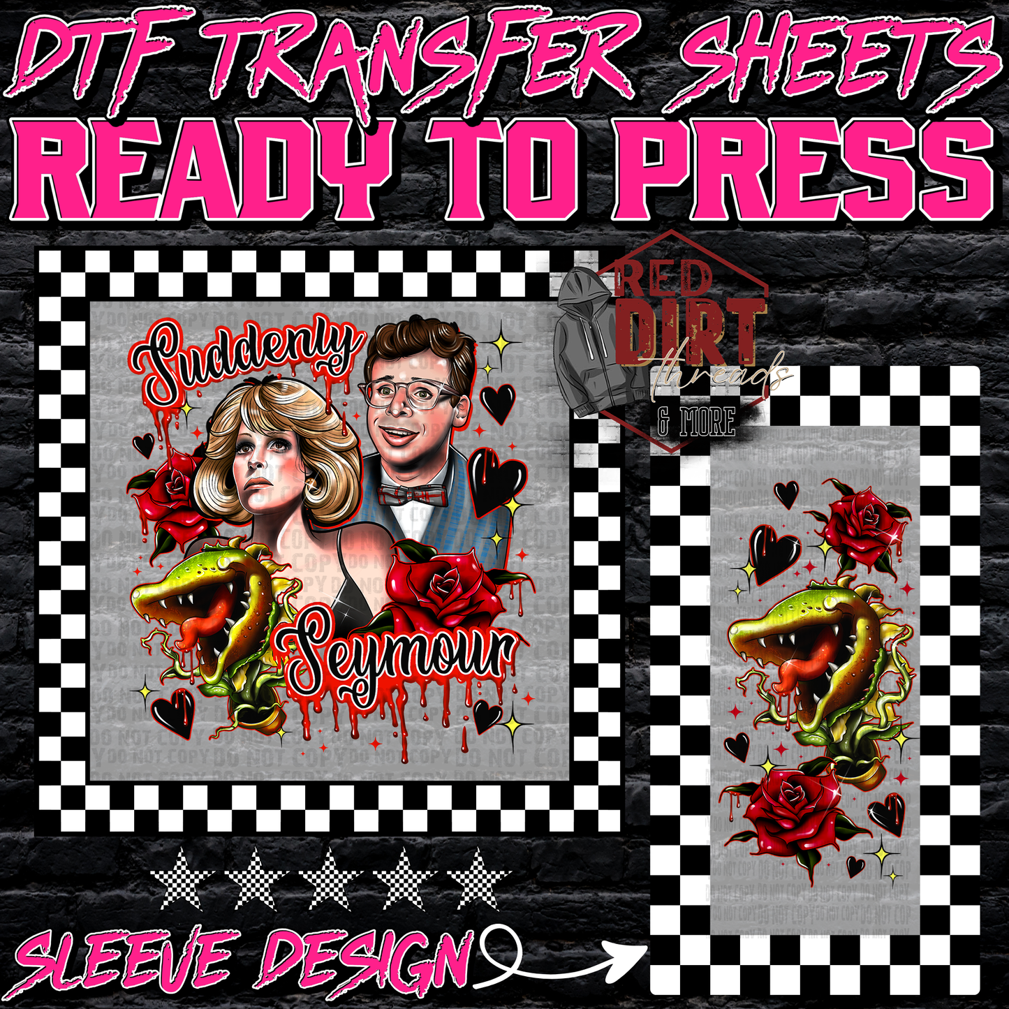 Suddenly Seymour DTF Transfer | Trendy Valentine's Day DTF Transfer | Ready to Press | High Quality DTF Transfers | Fast Shipping