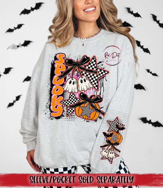 Spooky DTF Transfer | Trendy Halloween DTF Transfer | High Quality Image Transfers | Ready to Press | Instant Peel