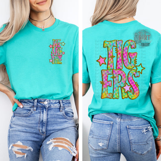 We Are The Tigers T-Shirt | Trendy School Spirit Shirt | Fast Shipping | Super Soft Shirts for Men/Women/Kid's