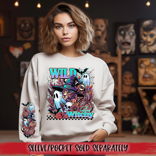Wild and Witchy DTF Transfer | Trendy Halloween DTF Transfer | High Quality Image Transfers | Ready to Press | Instant Peel