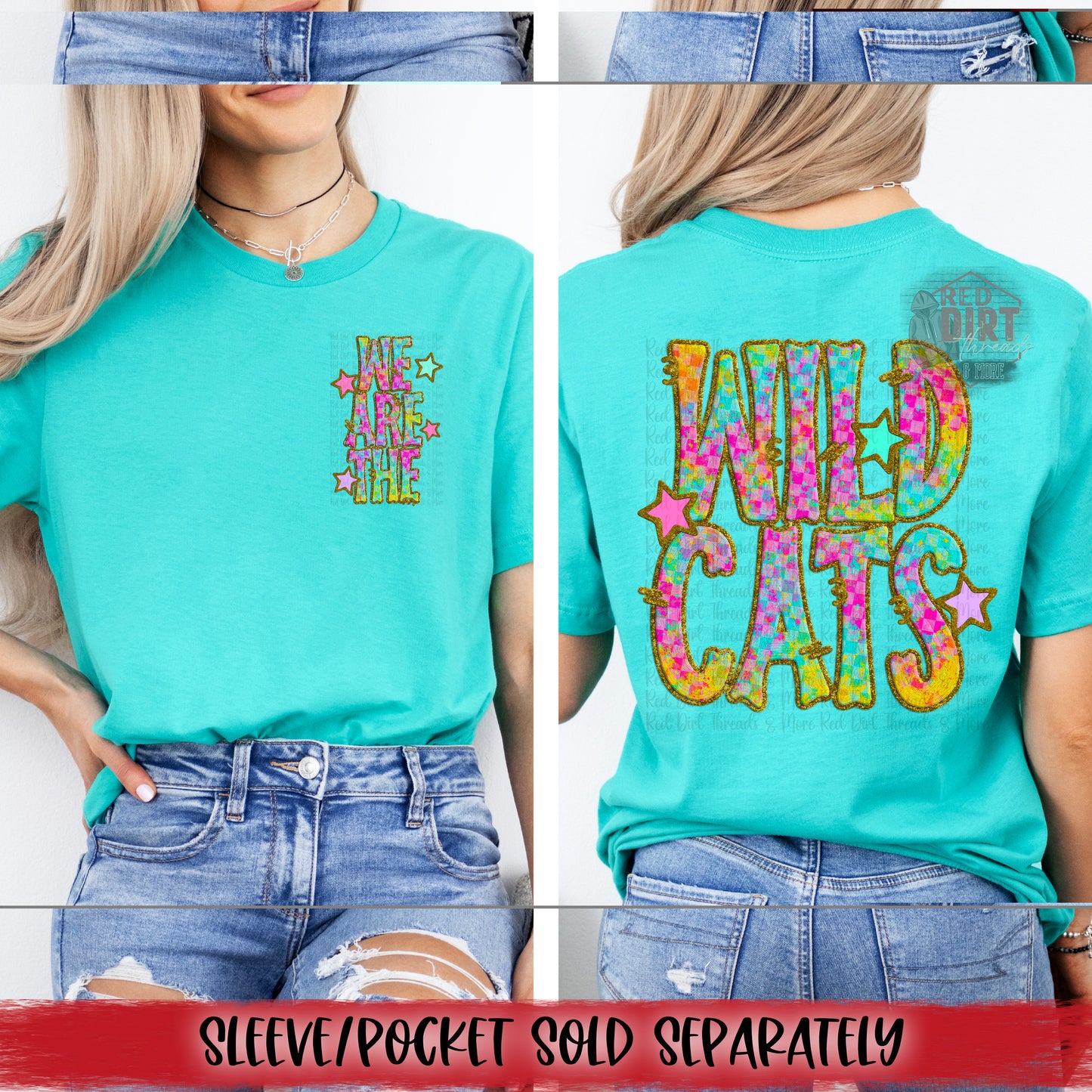 We Are The Wildcats DTF Transfer | Trendy School Spirit DTF Transfer | High Quality Image Transfers | Ready to Press | Fast Shipping