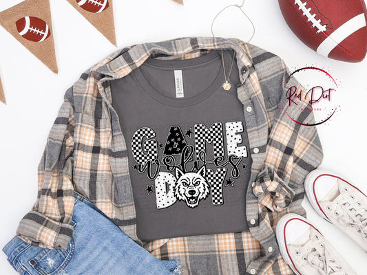 Game Day Wolves T-Shirt | Trendy School Spirit Shirt | Fast Shipping | Super Soft Shirts for Men/Women/Kid's