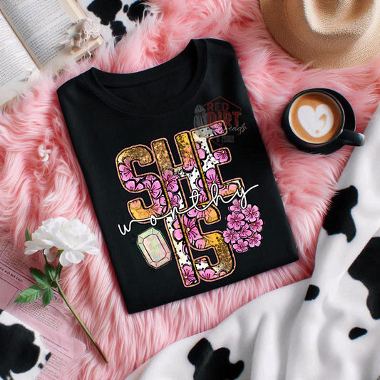 She is Worthy T-Shirt | Trendy Uplifting Shirt | Fast Shipping | Super Soft Shirts for Men/Women/Kid's
