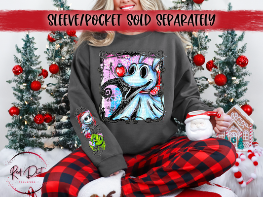 Christmas Dog DTF Transfer | Trendy Christmas DTF Transfer | High Quality Image Transfers | Ready to Press | Instant Peel